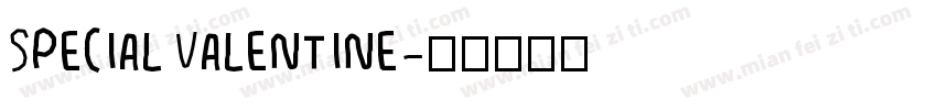 Special Valentine字体转换